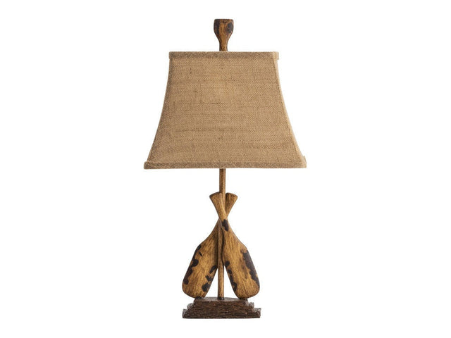 Oar Brown Accent Lamp (Set of 2) - Ornate Home