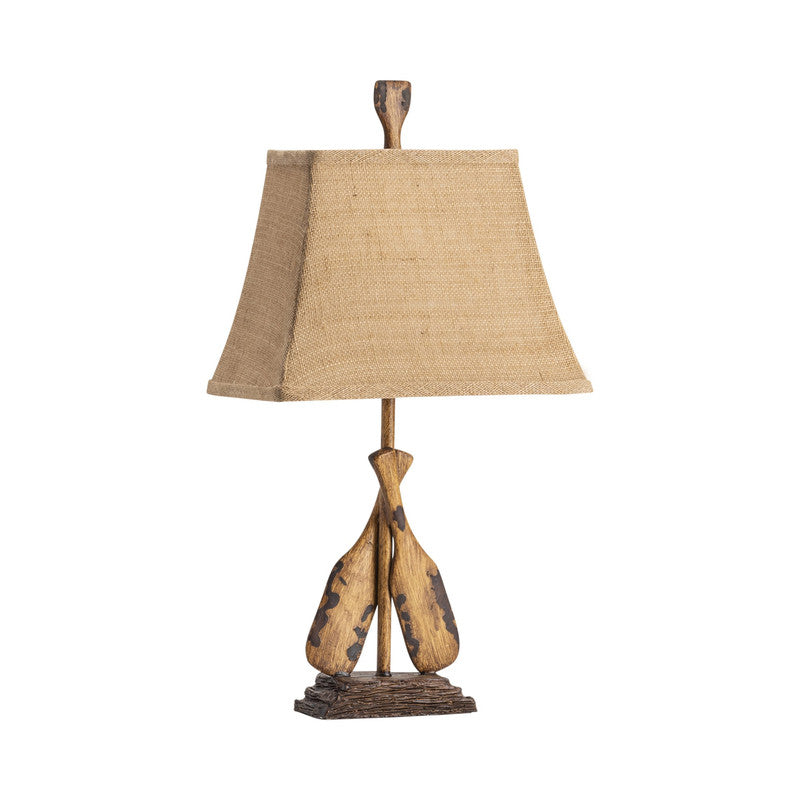 Oar Brown Accent Lamp (Set of 2) - Ornate Home