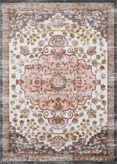 Oark Floral Medallion Area Rug - Ornate Home