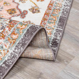 Oark Floral Medallion Area Rug - Ornate Home
