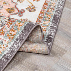 Oark Floral Medallion Area Rug - Ornate Home