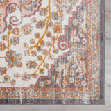 Oark Floral Medallion Area Rug - Ornate Home
