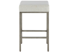 Oasis Antique Nickel Console Stool - Ornate Home
