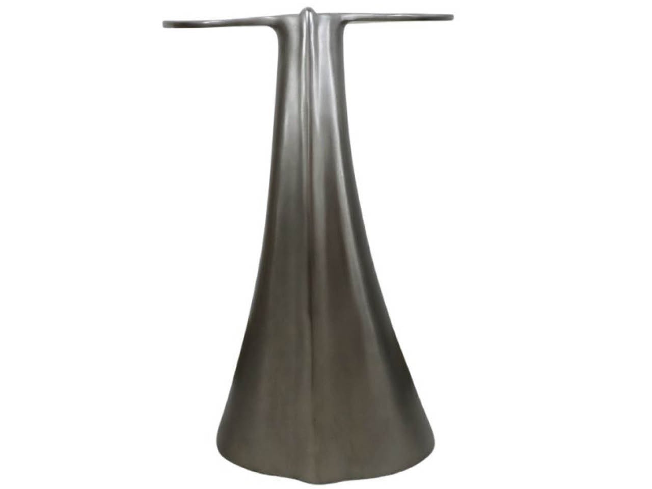 Oasis Antique Nickel Whale Tail Accent Table - Ornate Home