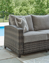 Oasis Court Gray Outdoor Seating Group (Set of 4) - Ornate Home
