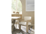Oasis Crypton Nomad Snow/Natural Abaca Arm Chair - Ornate Home