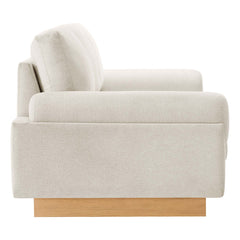Oasis Ivory Upholstered Fabric Sofa - Ornate Home