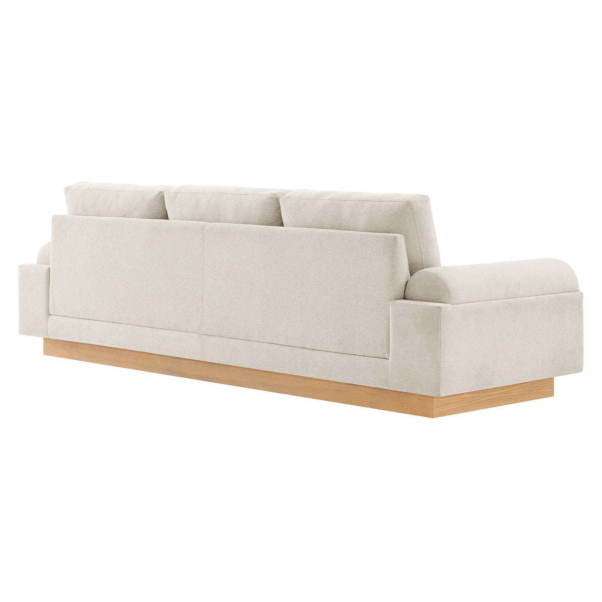 Oasis Ivory Upholstered Fabric Sofa - Ornate Home