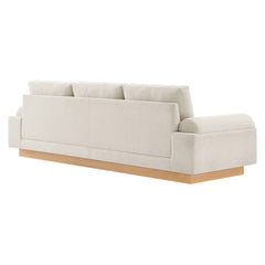 Oasis Ivory Upholstered Fabric Sofa - Ornate Home