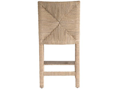 Oasis Natural Abaca/Crypton Nomad Snow Counter Chair (Set of 2) - Ornate Home