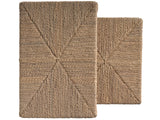 Oasis Natural Abaca Nesting Tables - Ornate Home