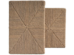 Oasis Natural Abaca Nesting Tables - Ornate Home
