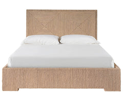 Oasis Natural Abaca Woven King Bed - Ornate Home