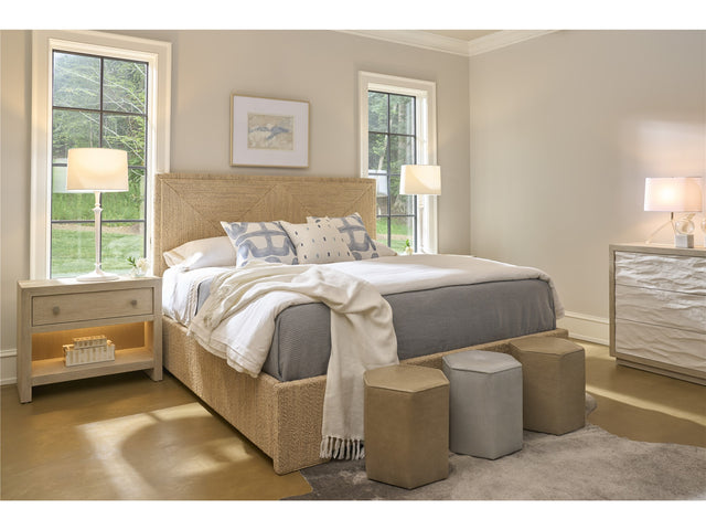 Oasis Natural Abaca Woven Queen Bed - Ornate Home