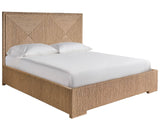 Oasis Natural Abaca Woven Queen Bed - Ornate Home