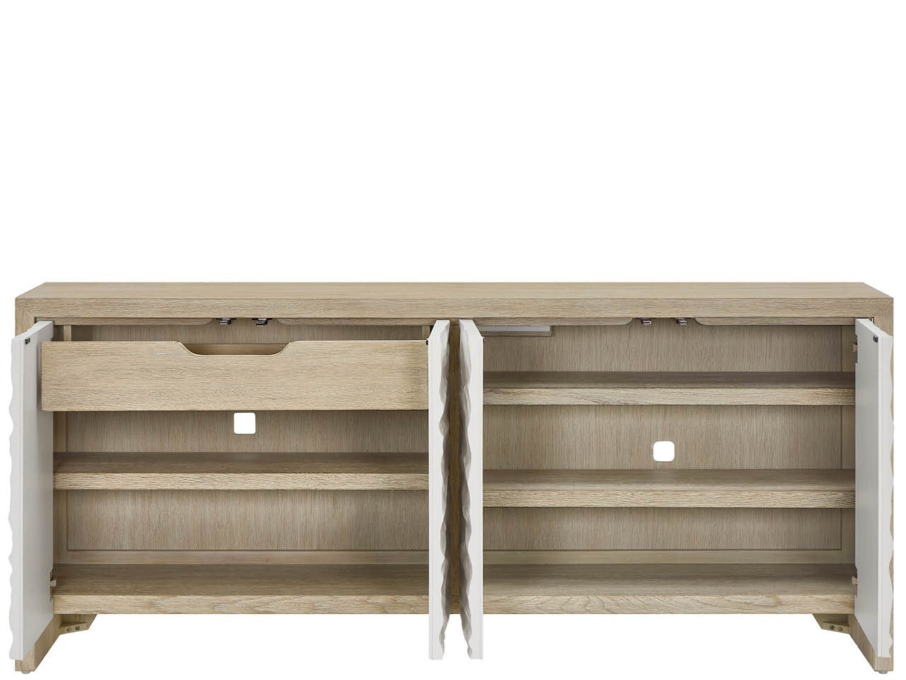 Oasis Natural Oak Credenza - Ornate Home