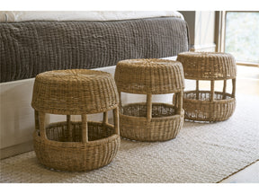 Oasis Natural Oak/Dockside- Stool - Ornate Home