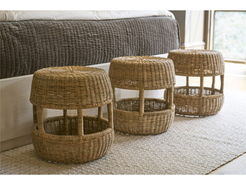 Oasis Natural Oak/Dockside- Stool - Ornate Home