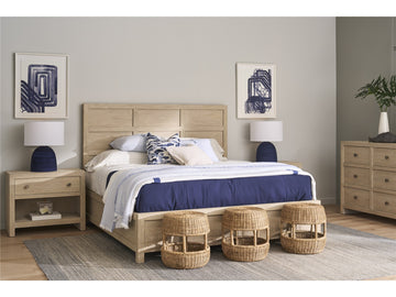 Oasis Natural Oak/Dockside- Stool - Ornate Home