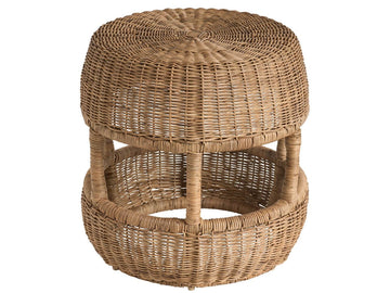 Oasis Natural Oak/Dockside- Stool - Ornate Home
