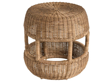 Oasis Natural Oak/Dockside- Stool - Ornate Home