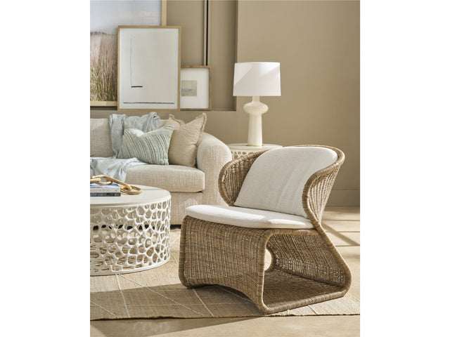 Oasis Nomad Snow/Natural Lounge Chair - Ornate Home
