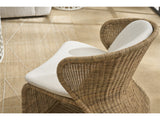 Oasis Nomad Snow/Natural Lounge Chair - Ornate Home