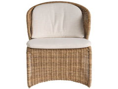 Oasis Nomad Snow/Natural Lounge Chair - Ornate Home