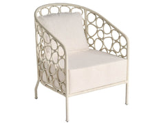 Oasis Nomad Snow/Pebble Accent Chair - Ornate Home