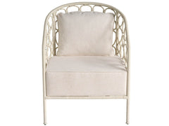 Oasis Nomad Snow/Pebble Accent Chair - Ornate Home