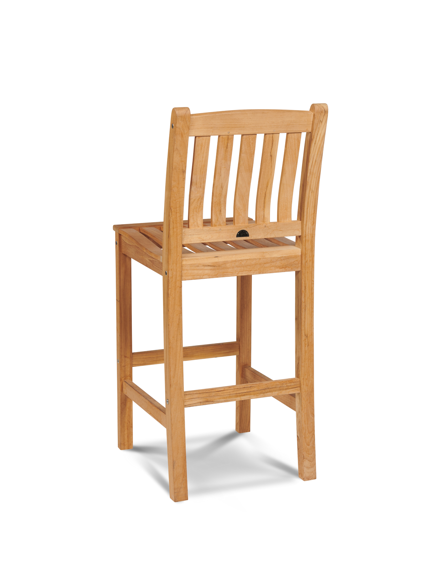 Oasis Teak Outdoor Bar Height Dining Chair - Ornate Home