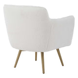 Oasis White Swivel Chair - Ornate Home