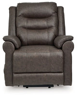 Oatman Umber Power Lift Recliner (Online Special Price) - Ornate Home