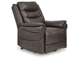 Oatman Umber Power Lift Recliner - Ornate Home