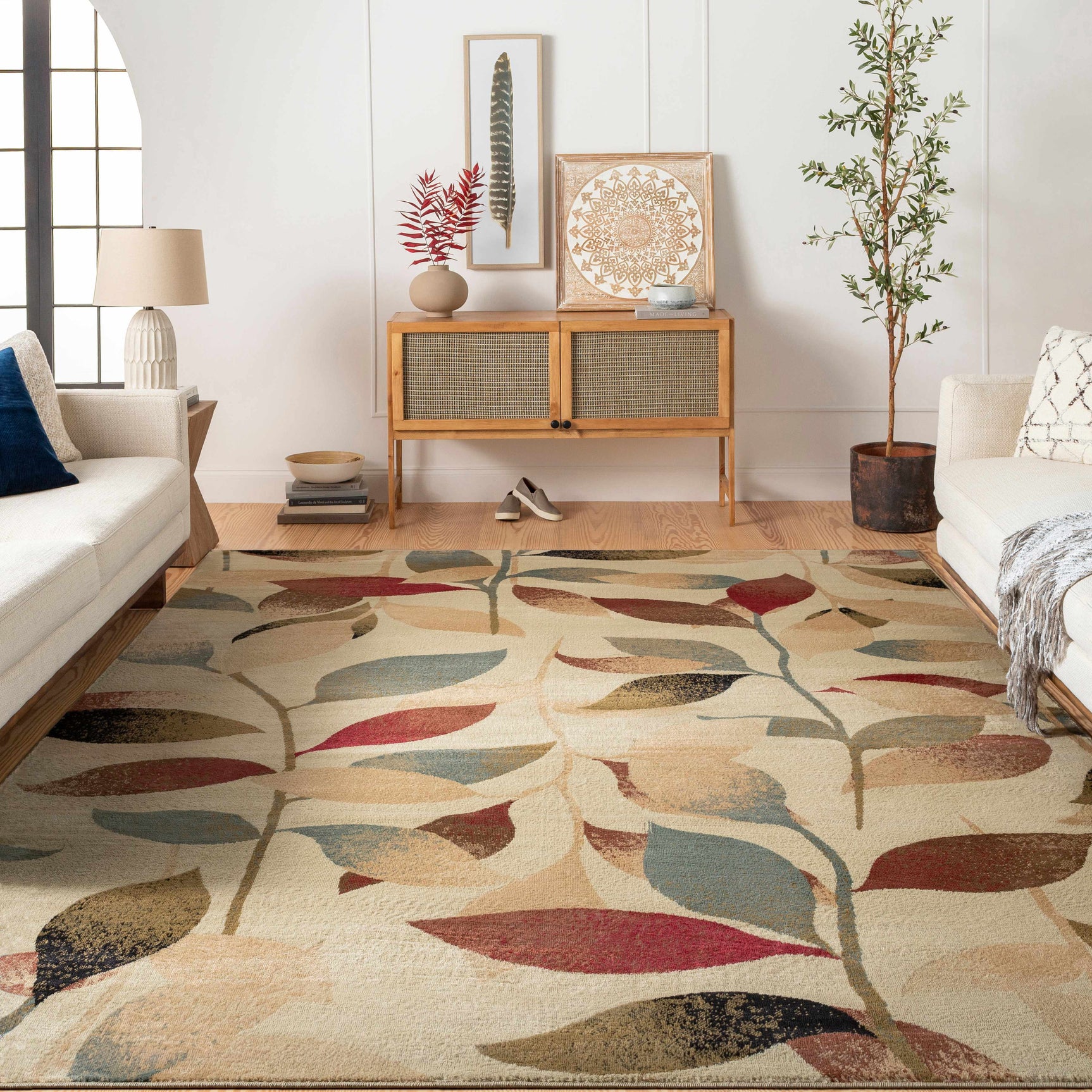 Ober Fall Leaves Rug - Ornate Home
