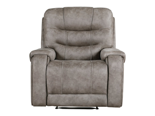 Oberon Brown Reclining Chair - Ornate Home
