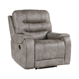 Oberon Brown Reclining Chair - Ornate Home