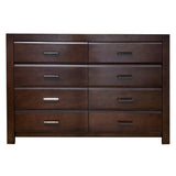 Oberreit 8 Drawer Dresser in Walnut 25795 - Ornate Home
