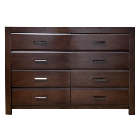 Oberreit 8 Drawer Dresser in Walnut 25795 - Ornate Home