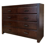 Oberreit 8 Drawer Dresser in Walnut 25795 - Ornate Home