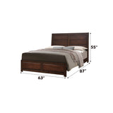 Oberreit Walnut Queen Bed - Ornate Home
