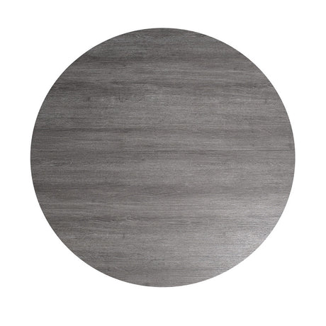 Oberto Gray Round Dining Table - Ornate Home