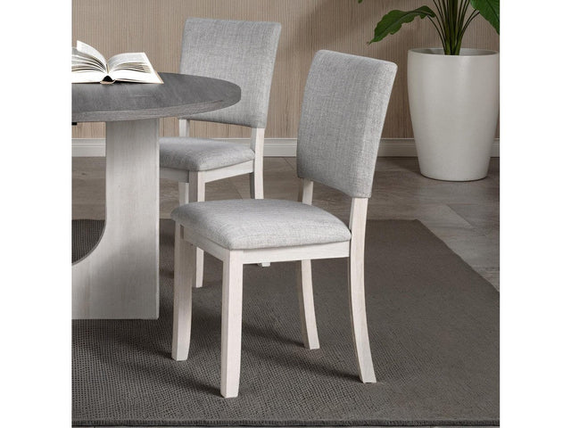 Oberto Gray Side Chair (Set of 4) - Ornate Home