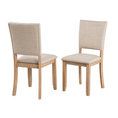 Oberto Natural 5 Pc. Round Dining Table Set - Ornate Home