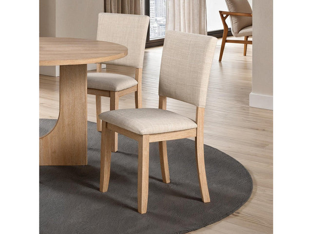 Oberto Natural Side Chair (Set of 4) - Ornate Home