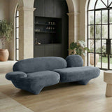 Oblak Storm Gray Sofa - Ornate Home