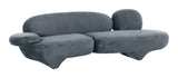 Oblak Storm Gray Sofa - Ornate Home