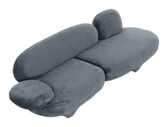 Oblak Storm Gray Sofa - Ornate Home