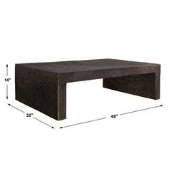 Obra Bronze Outdoor Coffee Table - Ornate Home