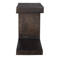 Obra Bronze Outdoor Side Table - Ornate Home